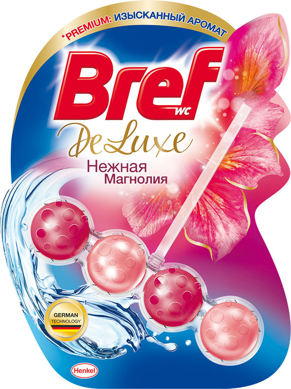 Блок для унітазу BREF магнолія, 1х50г